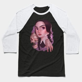 Wednesday Addams Baseball T-Shirt